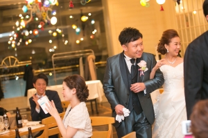 結婚式 二次会 1.5次会 幹事代行 プロデュース アウトドアウエディング 野外ウエディング 関西 大阪 神戸 京都 奈良 和歌山 FOR U 2016.11.27 帝国ホテル大阪 フライングトマトカフェ(桜ノ宮/OAP)