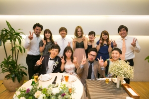 結婚式 二次会 1.5次会 幹事代行 プロデュース アウトドアウエディング 野外ウエディング 関西 大阪 神戸 京都 奈良 和歌山 FOR U 2016.12.17 GARB DRESSING ガーブドレッシング(京橋)