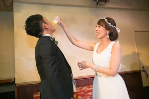 結婚式 二次会 1.5次会 幹事代行 プロデュース アウトドアウエディング 野外ウエディング 関西 大阪 神戸 京都 奈良 和歌山 FOR U 2016.10.23トゥループカフェ神戸(三宮)