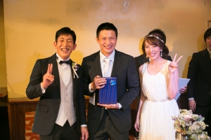 結婚式 二次会 1.5次会 幹事代行 プロデュース アウトドアウエディング 野外ウエディング 関西 大阪 神戸 京都 奈良 和歌山 FOR U 2016.10.23トゥループカフェ神戸(三宮)