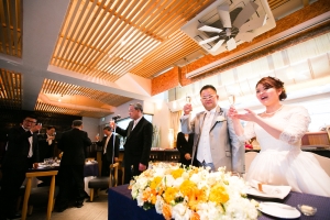 結婚式 二次会 1.5次会 幹事代行 プロデュース アウトドアウエディング 野外ウエディング 関西 大阪 神戸 京都 奈良 和歌山 FOR U 2016.12.10 ル・クロ・ド・マリアージュ(谷町四丁目/天満橋)