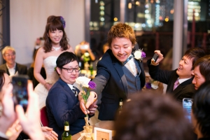 結婚式 二次会 1.5次会 幹事代行 プロデュース アウトドアウエディング 野外ウエディング 関西 大阪 神戸 京都 奈良 和歌山 FOR U 2017.2.26 （THE PLACE）
