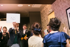 結婚式 二次会 1.5次会 幹事代行 プロデュース アウトドアウエディング 野外ウエディング 関西 大阪 神戸 京都 奈良 和歌山 FOR U 2016.12.17 ジョルオーネ GIORONE(三宮)