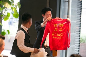 結婚式 二次会 1.5次会 幹事代行 プロデュース アウトドアウエディング 野外ウエディング 関西 大阪 神戸 京都 奈良 和歌山 FOR U 2017.3.19 （THE PLACE KOBE）