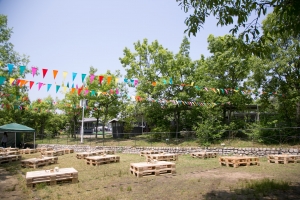 結婚式 二次会 1.5次会 幹事代行 プロデュース アウトドアウエディング 野外ウエディング 関西 大阪 神戸 京都 奈良 和歌山 FOR U 2017.5.14 ロッジ舞洲