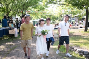 結婚式 二次会 1.5次会 幹事代行 プロデュース アウトドアウエディング 野外ウエディング 関西 大阪 神戸 京都 奈良 和歌山 FOR U 2017.5.14 ロッジ舞洲