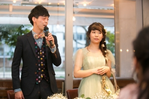 結婚式 二次会 1.5次会 幹事代行 プロデュース アウトドアウエディング 野外ウエディング 関西 大阪 神戸 京都 奈良 和歌山 FOR U 2017.4.1 （タブレス/TABLES/堀江）