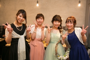 結婚式 二次会 1.5次会 幹事代行 プロデュース アウトドアウエディング 野外ウエディング 関西 大阪 神戸 京都 奈良 和歌山 FOR U 2017.4.1 （タブレス/TABLES/堀江）