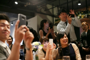 結婚式 二次会 1.5次会 幹事代行 プロデュース アウトドアウエディング 野外ウエディング 関西 大阪 神戸 京都 奈良 和歌山 FOR U 2017.6.24 CAFE CARTA カフェカルタ 三宮