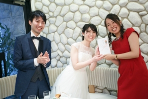 結婚式 二次会 1.5次会 幹事代行 プロデュース アウトドアウエディング 野外ウエディング 関西 大阪 神戸 京都 奈良 和歌山 FOR U 2017.4.29 （three 三条）