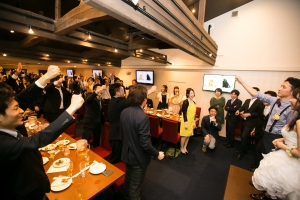 結婚式 二次会 1.5次会 幹事代行 プロデュース アウトドアウエディング 野外ウエディング 関西 大阪 神戸 京都 奈良 和歌山 FOR U 2017.4.8 （アスヘノトビラ）