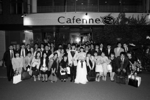 結婚式 二次会 1.5次会 幹事代行 プロデュース アウトドアウエディング 野外ウエディング 関西 大阪 神戸 京都 奈良 和歌山 FOR U 2017.4.23 （カフェーヌ）Cafenne梅田