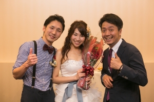 結婚式 二次会 1.5次会 幹事代行 プロデュース アウトドアウエディング 野外ウエディング 関西 大阪 神戸 京都 奈良 和歌山 FOR U 2017.4.8 （アスヘノトビラ）
