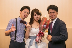 結婚式 二次会 1.5次会 幹事代行 プロデュース アウトドアウエディング 野外ウエディング 関西 大阪 神戸 京都 奈良 和歌山 FOR U 2017.4.8 （アスヘノトビラ）