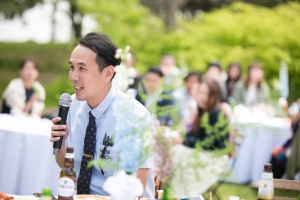 結婚式 二次会 1.5次会 幹事代行 プロデュース アウトドアウエディング 野外ウエディング 関西 大阪 神戸 京都 奈良 和歌山 FOR U 2017.4.29 ロッジ舞洲