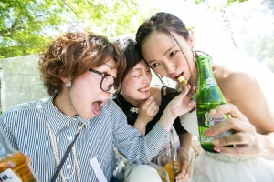 結婚式 二次会 1.5次会 幹事代行 プロデュース アウトドアウエディング 野外ウエディング 関西 大阪 神戸 京都 奈良 和歌山 FOR U 2017.5.28 ロッジ舞洲