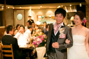 結婚式 二次会 1.5次会 幹事代行 プロデュース アウトドアウエディング 野外ウエディング 関西 大阪 神戸 京都 奈良 和歌山 FOR U 2017.10.9 オステリアオロビアンコ Osteria Orobianco 梅田