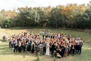 結婚式 二次会 1.5次会 幹事代行 プロデュース アウトドアウエディング 野外ウエディング 関西 大阪 神戸 京都 奈良 和歌山 FOR U 2017.11.3 ロッジ舞洲
