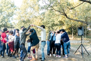 結婚式 二次会 1.5次会 幹事代行 プロデュース アウトドアウエディング 野外ウエディング 関西 大阪 神戸 京都 奈良 和歌山 FOR U 2017.11.3 ロッジ舞洲