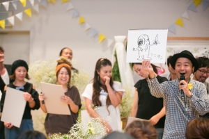 結婚式 二次会 1.5次会 幹事代行 プロデュース アウトドアウエディング 野外ウエディング 関西 大阪 神戸 京都 奈良 和歌山 FOR U 2017.9.17 ロッジ舞洲