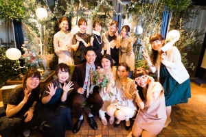 結婚式 二次会 1.5次会 幹事代行 プロデュース アウトドアウエディング 野外ウエディング 関西 大阪 神戸 京都 奈良 和歌山 FOR U 2017.11.4 北堀江マザーズ mothers 北堀江 堀江