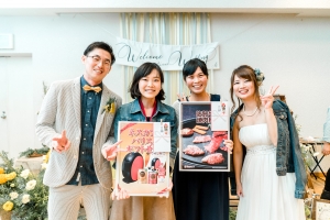 結婚式 二次会 1.5次会 幹事代行 プロデュース アウトドアウエディング 野外ウエディング 関西 大阪 神戸 京都 奈良 和歌山 FOR U 2017.10.21 ロッジ舞洲