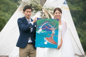 結婚式 二次会 1.5次会 幹事代行 プロデュース アウトドアウエディング 野外ウエディング 関西 大阪 神戸 京都 奈良 和歌山 FOR U 2017.10.14 GREENS FARMS 淡路島