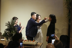 結婚式 二次会 1.5次会 幹事代行 プロデュース アウトドアウエディング 野外ウエディング 関西 大阪 神戸 京都 奈良 和歌山 FOR U 2018.3.17 シャルボン 堀江