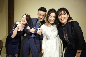 結婚式 二次会 1.5次会 幹事代行 プロデュース アウトドアウエディング 野外ウエディング 関西 大阪 神戸 京都 奈良 和歌山 FOR U 2018.3.17 シャルボン 堀江