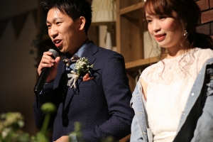 結婚式 二次会 1.5次会 幹事代行 プロデュース アウトドアウエディング 野外ウエディング 関西 大阪 神戸 京都 奈良 和歌山 FOR U 2018.3.25 レガリエッタ 三宮