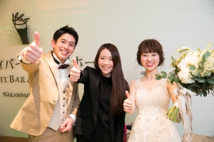 結婚式 二次会 1.5次会 幹事代行 プロデュース アウトドアウエディング 野外ウエディング 関西 大阪 神戸 京都 奈良 和歌山 FOR U 2018.3.24 フェスティバル＆ビアホール 中ノ島