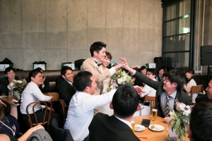 結婚式 二次会 1.5次会 幹事代行 プロデュース アウトドアウエディング 野外ウエディング 関西 大阪 神戸 京都 奈良 和歌山 FOR U 2018.3.24 フェスティバル＆ビアホール 中ノ島