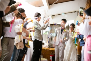 結婚式 二次会 1.5次会 幹事代行 プロデュース アウトドアウエディング 野外ウエディング 関西 大阪 神戸 京都 奈良 和歌山 FOR U 2018.05.13 ロッジ舞洲 舞洲 