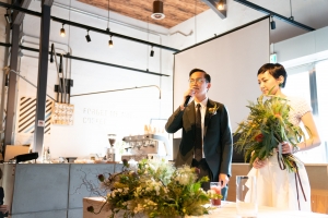 結婚式 二次会 1.5次会 幹事代行 プロデュース アウトドアウエディング 野外ウエディング 関西 大阪 神戸 京都 奈良 和歌山 FOR U 2018.6.9 THE PLACE 梅田