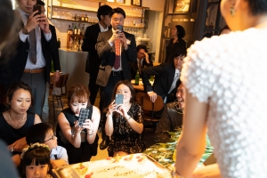 結婚式 二次会 1.5次会 幹事代行 プロデュース アウトドアウエディング 野外ウエディング 関西 大阪 神戸 京都 奈良 和歌山 FOR U 2018.6.9 THE PLACE 梅田