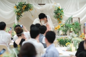 結婚式 二次会 1.5次会 幹事代行 プロデュース アウトドアウエディング 野外ウエディング 関西 大阪 神戸 京都 奈良 和歌山 FOR U 2018.07.7 ロッジ舞洲 