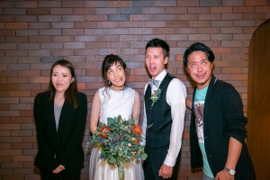 結婚式 二次会 1.5次会 幹事代行 プロデュース アウトドアウエディング 野外ウエディング 関西 大阪 神戸 京都 奈良 和歌山 FOR U 2018.07.21 THE PLACE