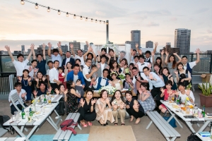 結婚式 二次会 1.5次会 幹事代行 プロデュース アウトドアウエディング 野外ウエディング 関西 大阪 神戸 京都 奈良 和歌山 FOR U 2018.07.28 グルニエ36 天満橋