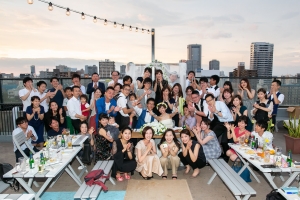 結婚式 二次会 1.5次会 幹事代行 プロデュース アウトドアウエディング 野外ウエディング 関西 大阪 神戸 京都 奈良 和歌山 FOR U 2018.07.28 グルニエ36 天満橋