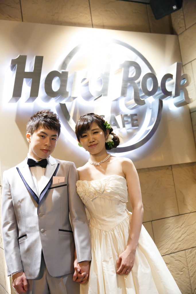 Hard Rock CAFE（本町）でのパーティーレポートS夫妻様